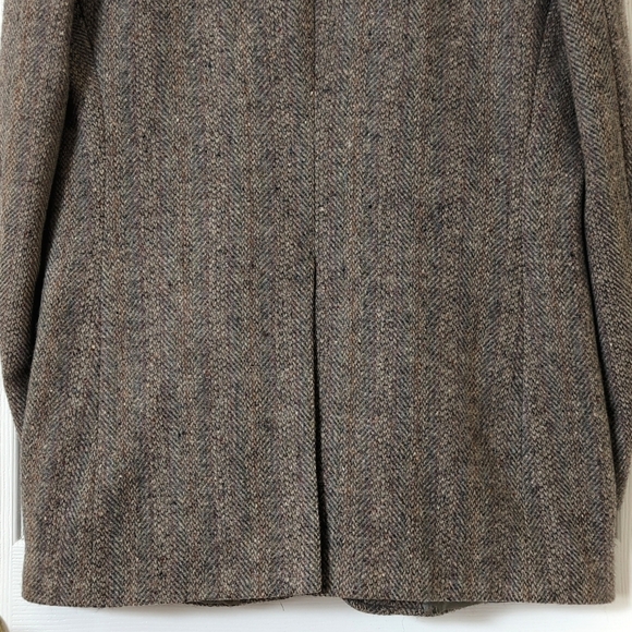 Tailored Classics by Levi Strauss 80's Vintage Tweed Wool Blazer Jacket Gray 42L - Picture 15 of 15
